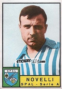 Sticker Carlo Novelli - Calciatori 1963-1964 - Panini