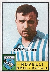 Sticker Carlo Novelli - Calciatori 1963-1964 n. 267 - Panini