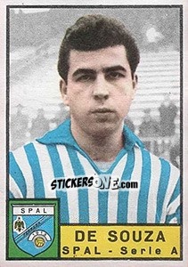 Figurina Carlos Cesar De Souza - Calciatori 1963-1964 - Panini