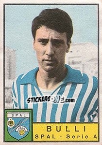 Figurina Mario Bulli - Calciatori 1963-1964 - Panini