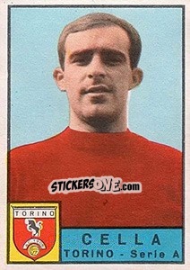 Sticker Giancarlo Cella - Calciatori 1963-1964 n. 278 - Panini