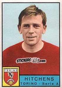 Sticker Gerald Hitchens - Calciatori 1963-1964 - Panini