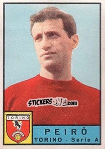 Sticker Joaquim Peiro - Calciatori 1963-1964 - Panini