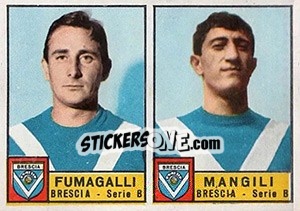 Sticker Fumagalli / Magili - Calciatori 1963-1964 n. 296 - Panini