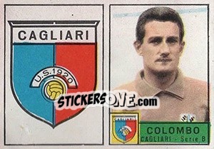Sticker Stemma / Colombo - Calciatori 1963-1964 n. 301 - Panini