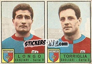 Sticker Longo / Torriglia - Calciatori 1963-1964 n. 304 - Panini