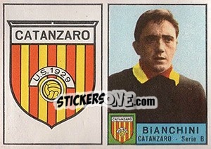 Sticker Stemma / Bianchini - Calciatori 1963-1964 n. 307 - Panini