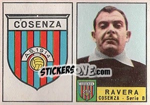 Cromo Stemma / Ravera - Calciatori 1963-1964 - Panini