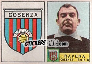 Sticker Stemma / Ravera - Calciatori 1963-1964 n. 313 - Panini