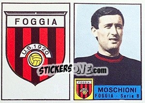 Sticker Stemma / Moschioni - Calciatori 1963-1964 - Panini