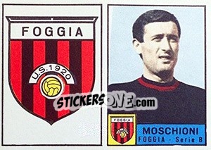 Sticker Stemma / Moschioni - Calciatori 1963-1964 n. 319 - Panini