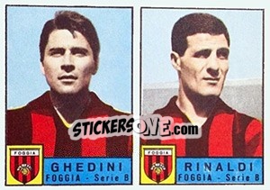 Sticker Gehedini / Rinalidi - Calciatori 1963-1964 n. 321 - Panini