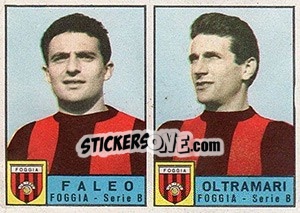 Sticker Faleo / Oltramari - Calciatori 1963-1964 - Panini