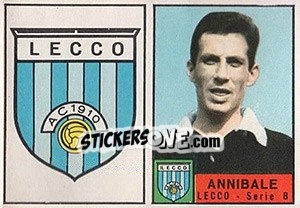 Cromo Stemma / Annibale - Calciatori 1963-1964 - Panini