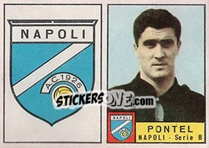 Figurina Stemma / Pontel - Calciatori 1963-1964 - Panini