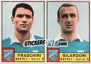 Sticker Fraschini / Gilardoni - Calciatori 1963-1964 n. 336 - Panini