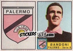 Cromo Stemma / Bandoni - Calciatori 1963-1964 - Panini