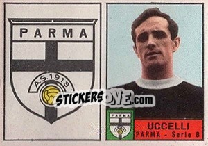 Figurina Stemma / Uccelli - Calciatori 1963-1964 - Panini