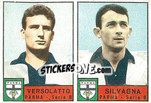 Sticker Versolatto / Silvagna - Calciatori 1963-1964 n. 350 - Panini