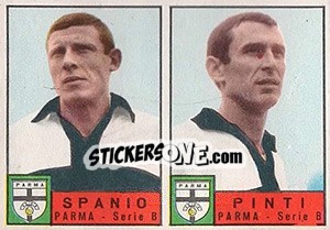 Cromo Spanio / Pinti - Calciatori 1963-1964 - Panini