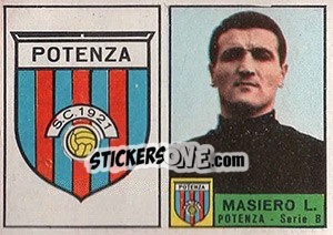 Sticker Stemma / Msiero - Calciatori 1963-1964 - Panini