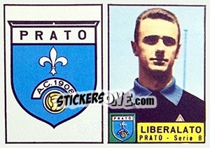 Figurina Stemma / Liberalato - Calciatori 1963-1964 - Panini