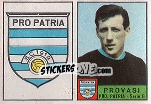 Figurina Stemma / Provasi - Calciatori 1963-1964 - Panini