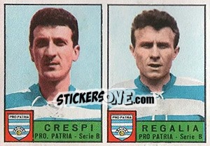 Sticker Crespi / Regalia - Calciatori 1963-1964 - Panini