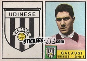 Figurina Stemma / Galassi - Calciatori 1963-1964 - Panini