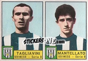 Sticker Tagliavini / Matellato - Calciatori 1963-1964 n. 388 - Panini