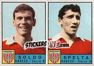 Sticker Soldo / Spelta - Calciatori 1963-1964 n. 394 - Panini