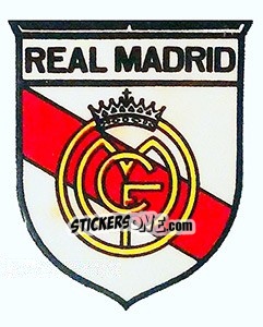 Sticker Stemma Real Madrid - Calciatori 1963-1964 - Panini