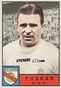 Cromo Puskas - Calciatori 1963-1964 - Panini