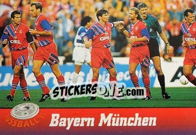 Sticker Bayern Munchen - Bundesliga Fussball Cards 1994-1995 - Panini