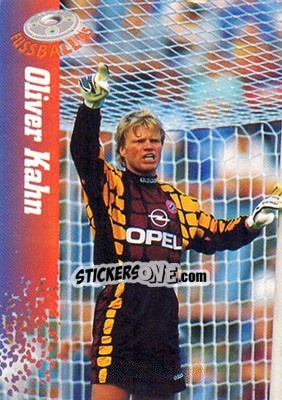 Sticker Oliver Kahn - Bundesliga Fussball Cards 1994-1995 - Panini