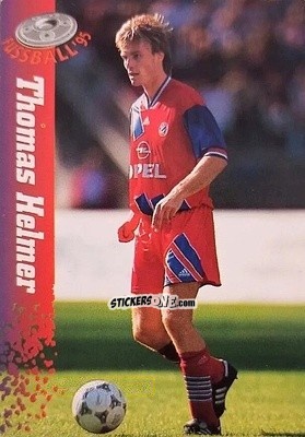 Sticker Thomas Helmer - Bundesliga Fussball Cards 1994-1995 n. 5 - Panini