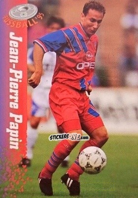 Sticker Jean-Pierre Papin - Bundesliga Fussball Cards 1994-1995 n. 11 - Panini