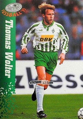 Cromo Thomas Wolter - Bundesliga Fussball Cards 1994-1995 n. 19 - Panini