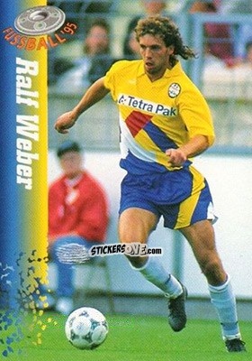 Sticker Ralf Weber - Bundesliga Fussball Cards 1994-1995 n. 57 - Panini