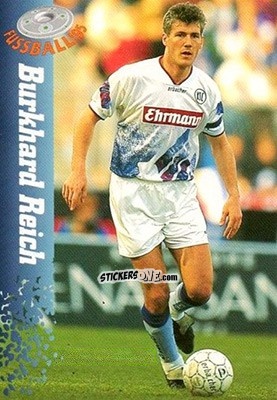 Sticker Burkhard Reich - Bundesliga Fussball Cards 1994-1995 n. 70 - Panini