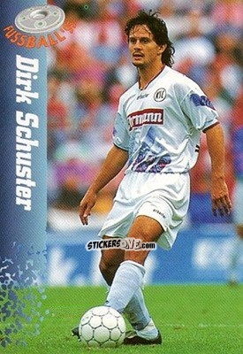 Sticker Dirk Schuster - Bundesliga Fussball Cards 1994-1995 n. 72 - Panini