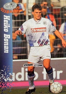 Sticker Heiko Bonan - Bundesliga Fussball Cards 1994-1995 n. 75 - Panini