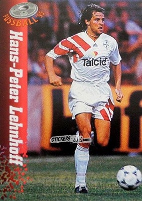 Cromo Hans-Peter Lehnhoff - Bundesliga Fussball Cards 1994-1995 n. 87 - Panini