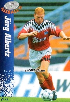 Sticker Jorg Albertz - Bundesliga Fussball Cards 1994-1995 n. 123 - Panini