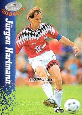 Figurina Jurgen Hartmann - Bundesliga Fussball Cards 1994-1995 n. 125 - Panini