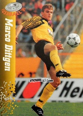 Sticker Marco Dittgen - Bundesliga Fussball Cards 1994-1995 n. 179 - Panini
