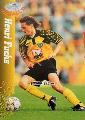 Sticker Henri Fuchs - Bundesliga Fussball Cards 1994-1995 n. 180 - Panini