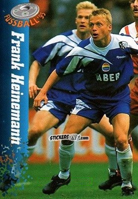 Sticker Frank Heinemann - Bundesliga Fussball Cards 1994-1995 n. 201 - Panini