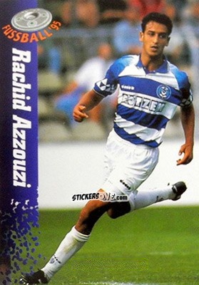 Sticker Rachid Azzouzi - Bundesliga Fussball Cards 1994-1995 n. 215 - Panini