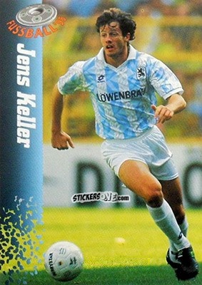Sticker Jens Keller - Bundesliga Fussball Cards 1994-1995 n. 226 - Panini